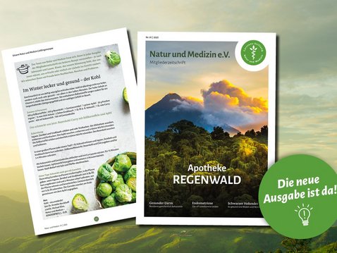 Die Mitglieder­zeitschrift von Natur und Medizin e.V.