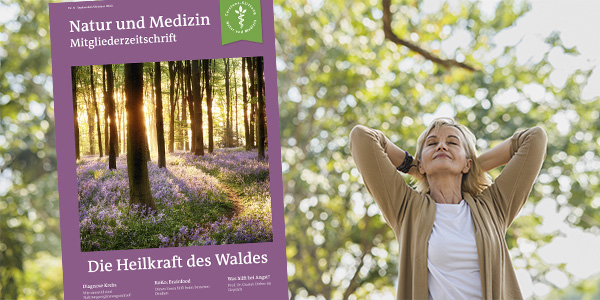 Aktuelle Ausgabe der Mitgliederzeitschrift von Natur und Medizin