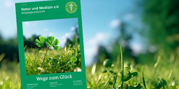 Aktuelle Ausgabe der Mitgliederzeitschrift von Natur und Medizin