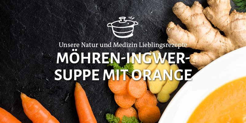 Möhren-Ingwersuppe mit Orange